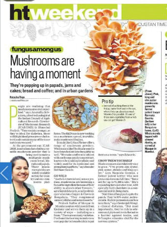 Green Apron featured in Hindustan Times