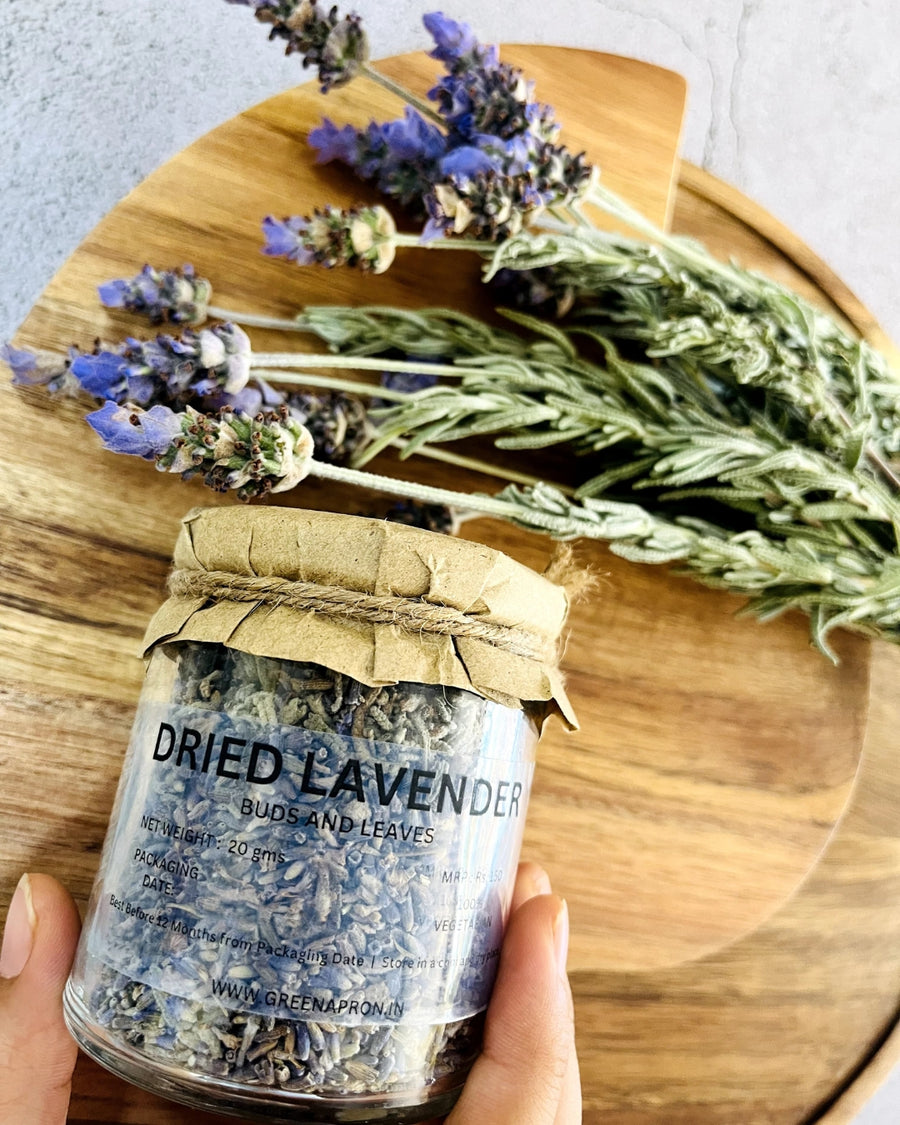 Dried Lavender Leaves and Buds