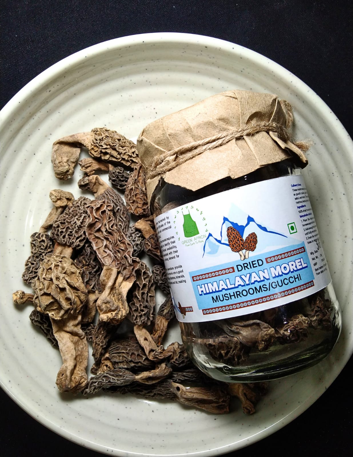 Dried Himalayan Morel Mushrooms/Gucchi – Green Apron India